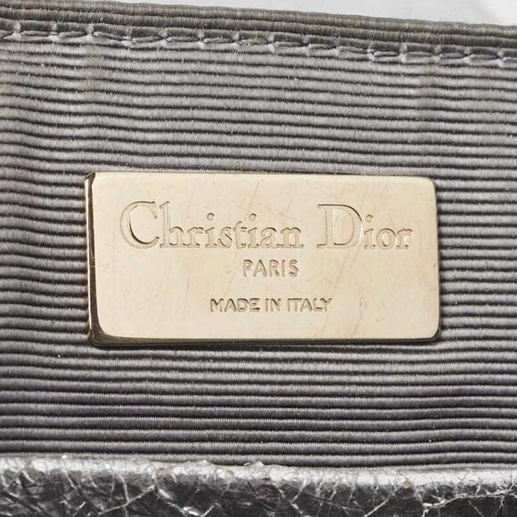 Christian Dior Silver Cannage Quilted Leather Stardust Small Backpack Bag - Picture 7 of 12